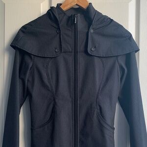 Vintage Lululemon Rain Jacket with Removable Hood (Size 4)